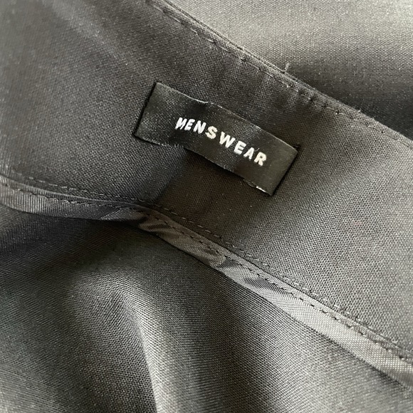 Lafayette 148 Menswear Pants Lot Of 2 Women's 12 Black Grey Wool Trouser Career - Picture 12 of 16